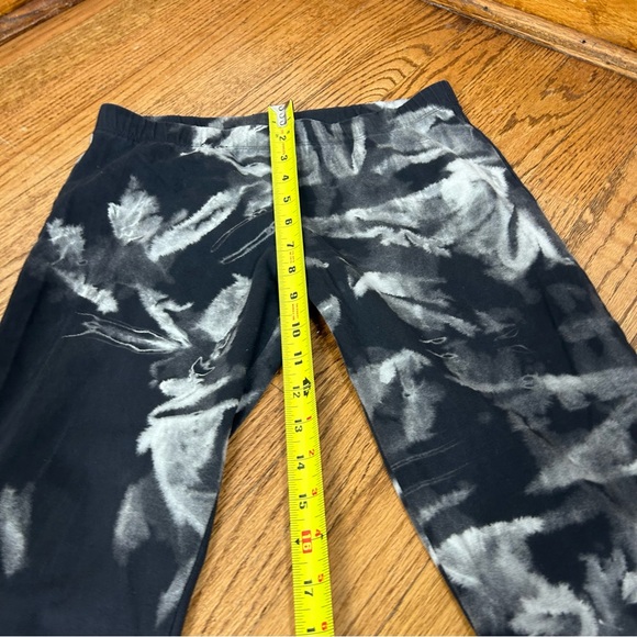 The Om Collection | Isabel Pant Crystal Tie Dye Bell Bottom Yoga Pants Size L - Picture 10 of 14